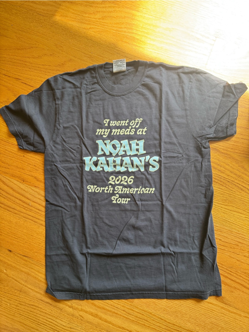 Noah Kahan Tour Merch T-shirt Size M